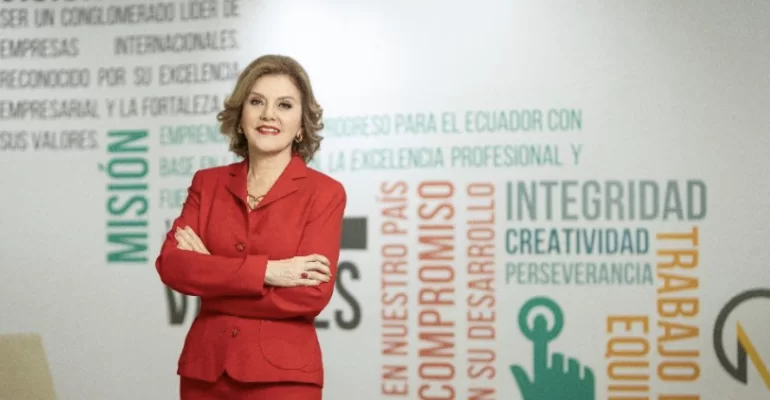 Isabel Noboa, la empresaria ecuatoriana referente en el Ranking de las 500 personas más influyentes de América Latina