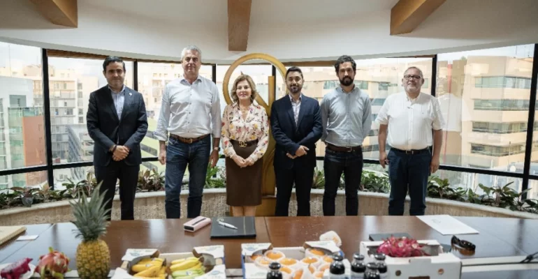 Nobis firma acuerdo agroexportador con empresa mundial de alimentos