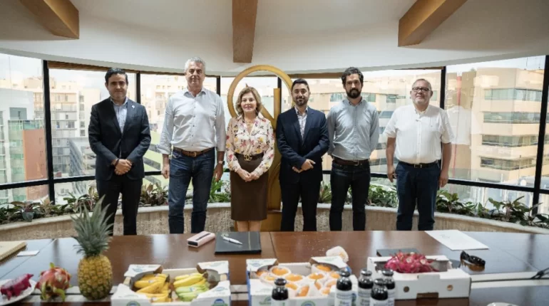 Nobis firma acuerdo agroexportador con empresa mundial de alimentos