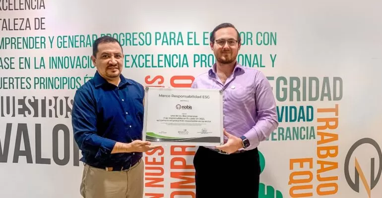 Nobis Holding de Inversiones destaca en importantes Rankings de sostenibilidad en Ecuador
