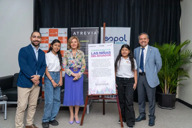 Sector privado y ONG firman compromiso colectivo por las niñas del Ecuador